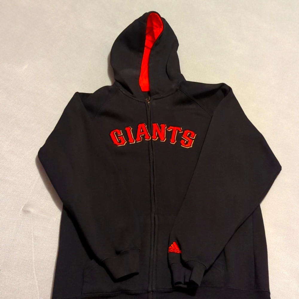 SF Giant adidas zip up hoodie